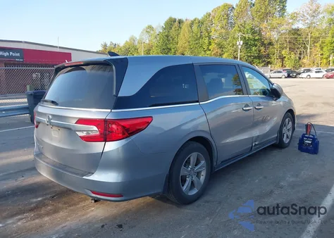 2020 Honda Odyssey Ex-L/Ex-L W/Navi Res из США, поврежденный, VIN 5FNRL6H71LB059194